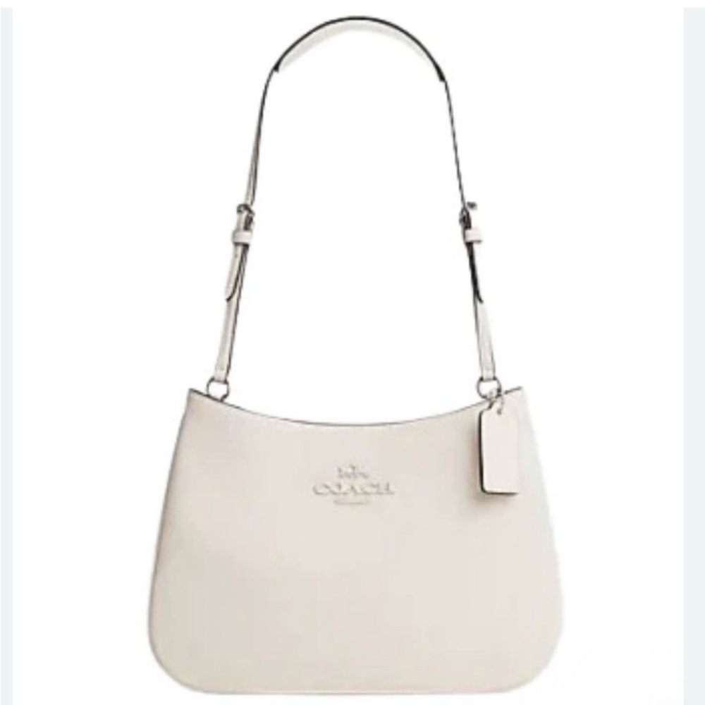 NWT ✨ COACH 🤍 Penelope Leather Shoulder bag in Chalk NWT